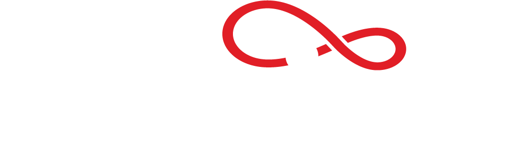 Infinium Logo - White & Red noTM